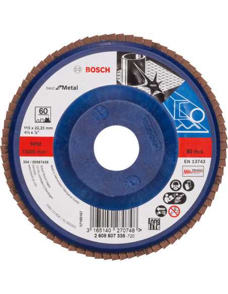 Titan Shop |Disc evantai BMT R 60/115x22.23mm Bosch