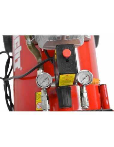Compresor cu doua pistoane HECHT2355, 100L, 3CP, 8 bari