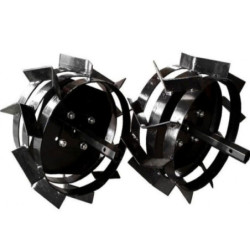 Titan Shop |Set roti metalice motocultor 400x8, manicot 32mm