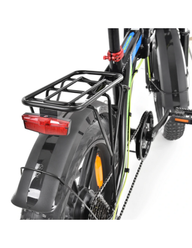 Bicicleta electrica Hecht Compos Black XL, schimbator Shimano, HECHTCOMPOSXLBLACK
