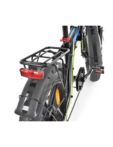 Bicicleta electrica Hecht Compos Black XL, schimbator Shimano, HECHTCOMPOSXLBLACK