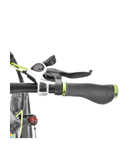 Bicicleta electrica Hecht Compos Black XL, schimbator Shimano, HECHTCOMPOSXLBLACK