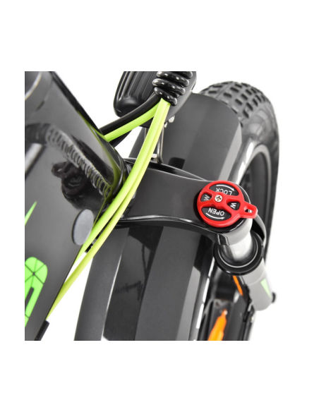 Bicicleta electrica Hecht Compos Black XL, schimbator Shimano, HECHTCOMPOSXLBLACK