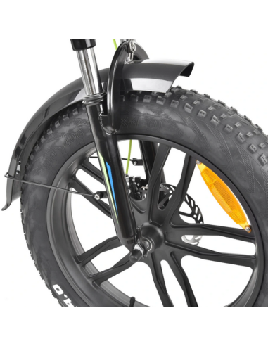 Bicicleta electrica Hecht Compos Black XL, schimbator Shimano, HECHTCOMPOSXLBLACK