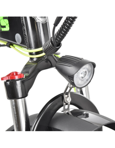Bicicleta electrica Hecht Compos Black XL, schimbator Shimano, HECHTCOMPOSXLBLACK