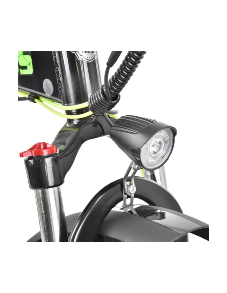 Bicicleta electrica Hecht Compos Black XL, schimbator Shimano, HECHTCOMPOSXLBLACK