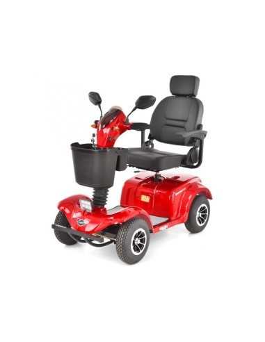 Scuter electic cu 4 roti Hecht Wise Red 500W