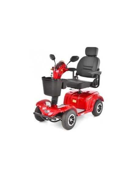 Scuter electic cu 4 roti Hecht Wise Red 500W