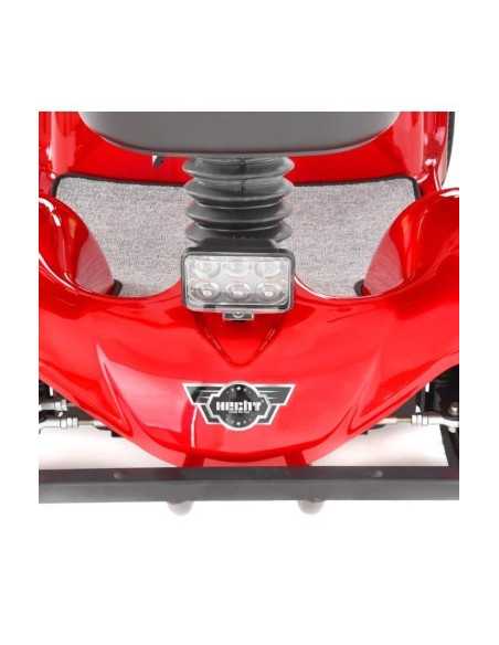Scuter electic cu 4 roti Hecht Wise Red 500W