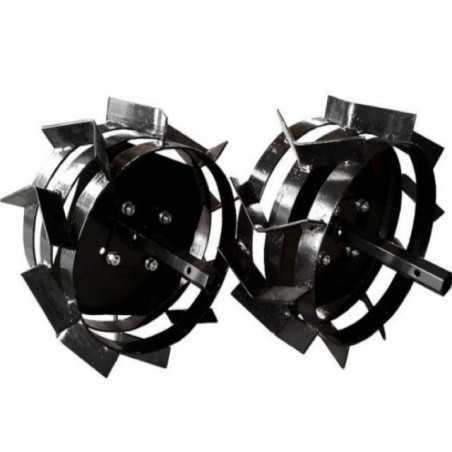 Titan Shop |Set roti metalice motocultor 400x10, manicot 32 mm Dakard
