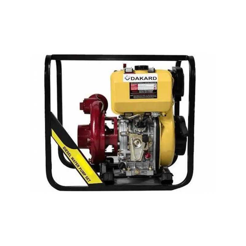 Titan Shop |Motopompa de apa curata diesel cu pornire electrica Dakard HP-100 DI-E