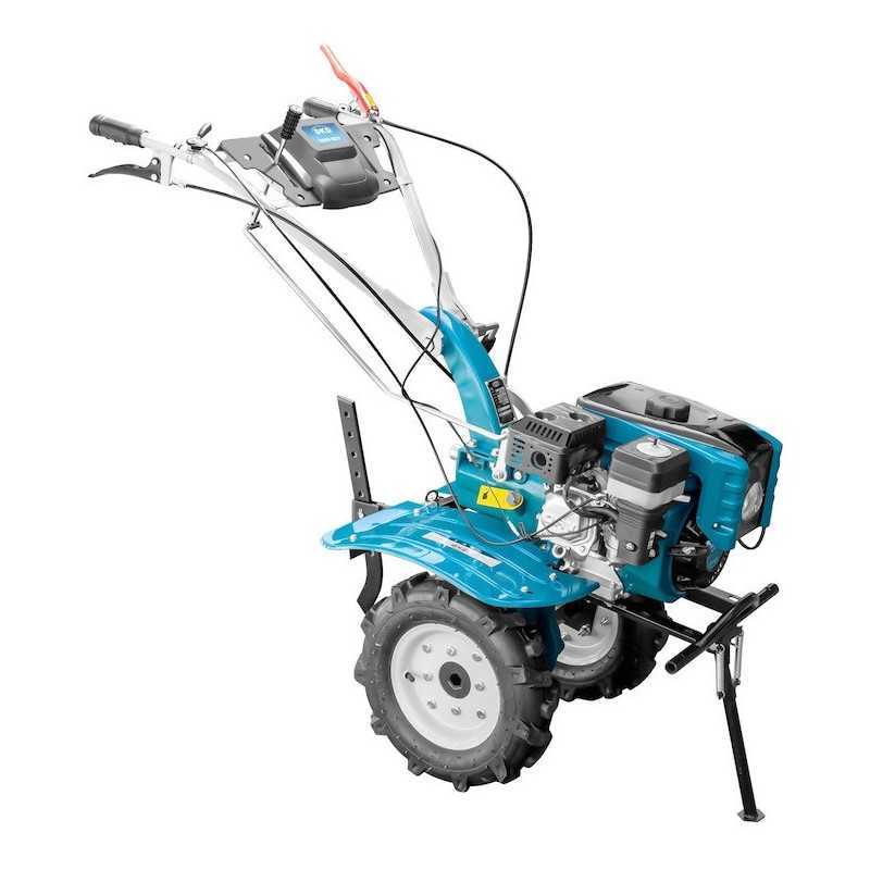 Titan Shop |Motocultor Dakard HS1000B NEW 7CP cu far, roti de cauciuc si set freze