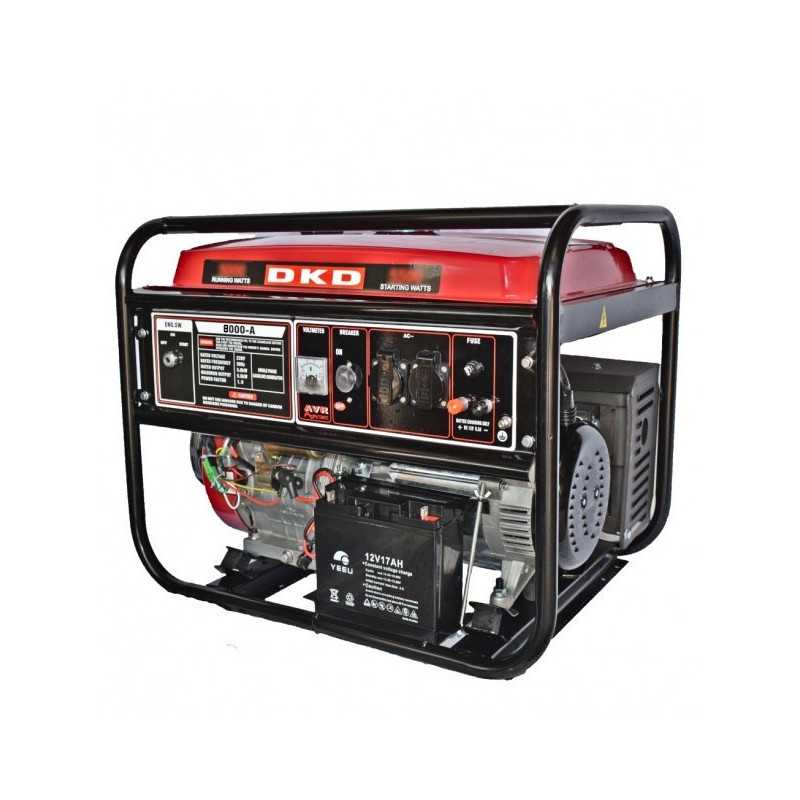 Titan Shop |Generator de curent monofazat cu pornire electrica DKD LB 8000 E