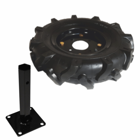 Titan Shop |Roata cauciuc motocultor 4.00-8 tub hexagonal