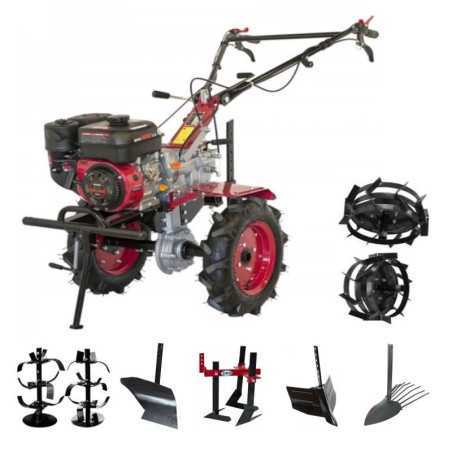 Titan Shop |Motocultor Weima WM1100C-6 viteze Premium 7.5CP cu utilaje