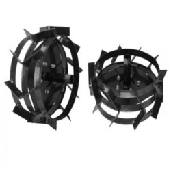 Titan Shop |Set roti metalice motocultor 350x6 cu hexagon 23mm - manicot fix