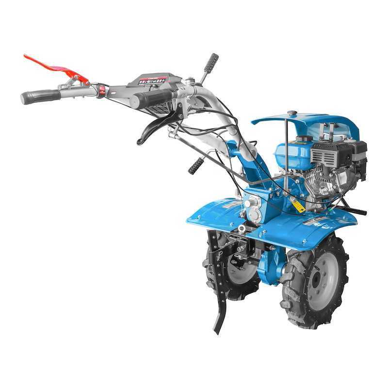 Titan Shop |Motocultor Dakard HS1000BNEW1 7CP cu far, roti de cauciuc si set freze