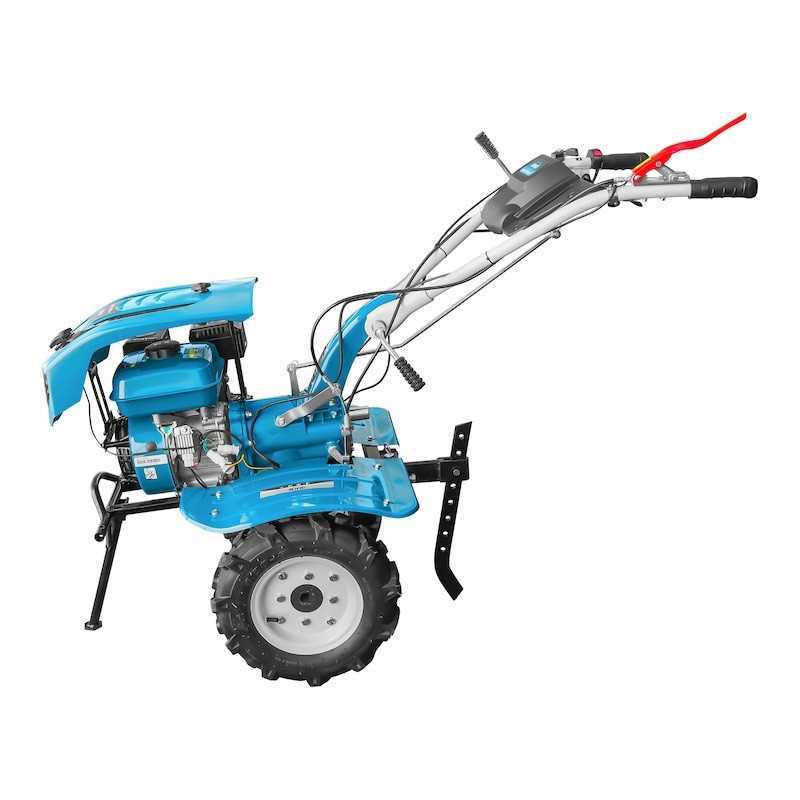 Titan Shop |Motocultor Dakard HS1000BNEW1 7CP cu far, roti de cauciuc si set freze