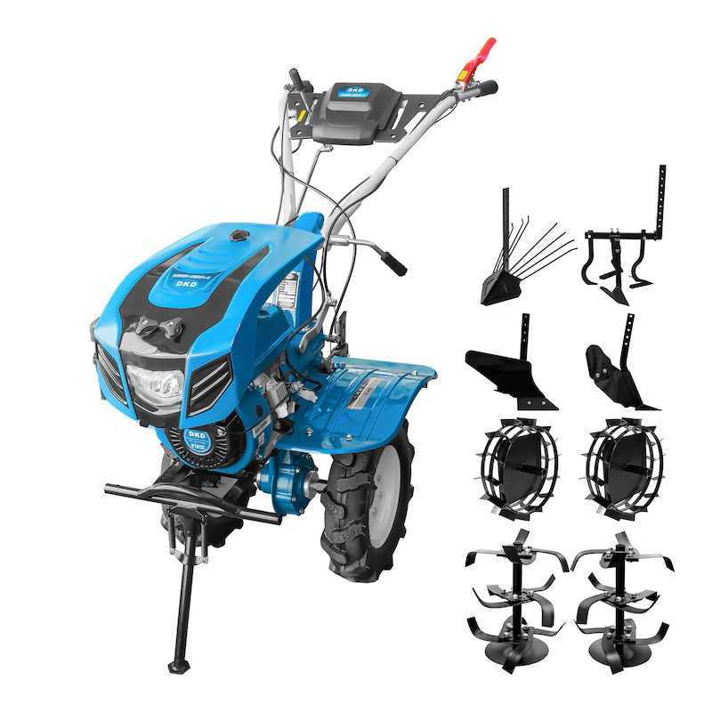 Titan Shop |Motocultor Dakard 7CP HS1000BNEW1 cu Utilaje si Uleiuri