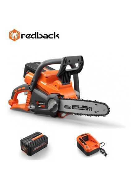 Titan Shop |Fierastrau cu lant 350mm, acumulator 40V/4Ah, incarcator 40V/2A Redback Pachet E214C+EP40+EC20
