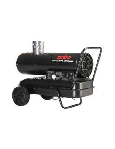 Titan Shop |Tun de aer cald, ardere indirecta, 18kW Zobo ZB-H70