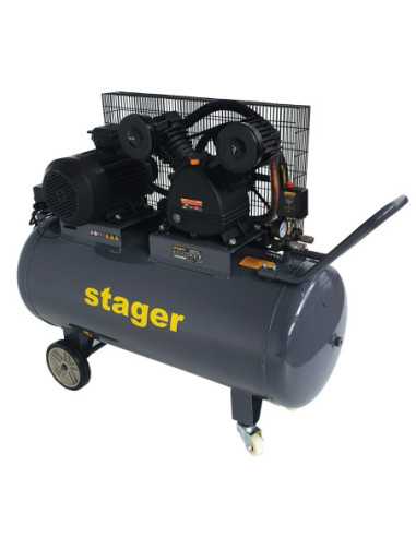 Titan Shop |Compresor aer 200L Stager HMV0.6/200, 8bar, 600L/min, trifazat