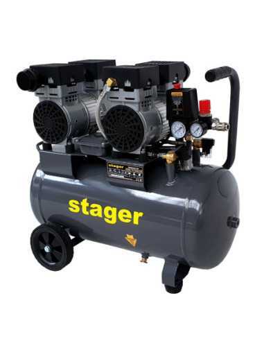 Titan Shop |Compresor aer 50L 8bar 270L/min monofazat Stager HM0.75x2JW/50