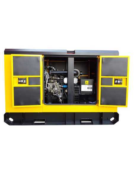 Titan Shop |Generator insonorizat diesel trifazat 30kVA, 43A, 1500rpm Stager YDY33S3