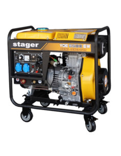 Titan Shop |Generator sudare diesel monofazat 3kVA 200A Stager YDE8500EW