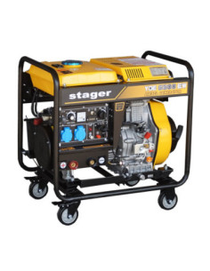 Titan Shop |Generator sudare diesel monofazat 4kVA 160A Stager YDE6500EW