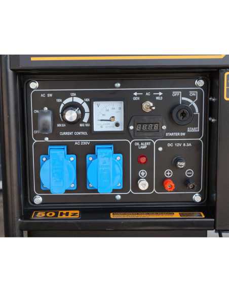 Titan Shop |Generator sudare diesel monofazat 4kVA 160A Stager YDE6500EW