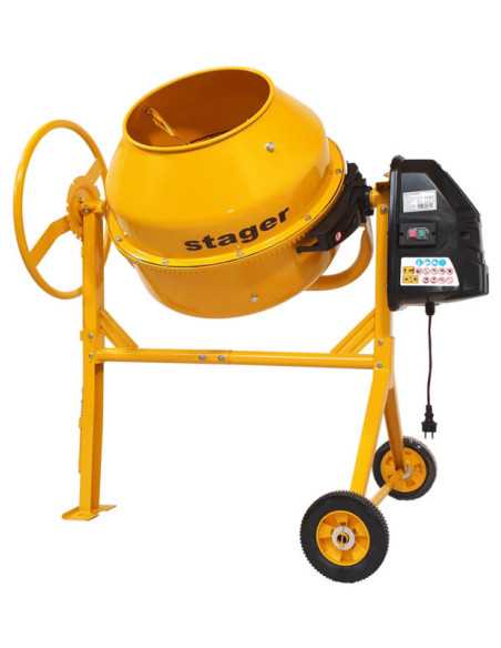 Titan Shop |Betoniera 125L Stager BE125