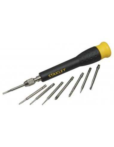 Titan Shop |16 surubelnite de precizie, canelate Stanley STHT0-62633