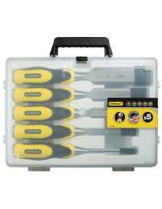 Titan Shop |Set 5 dalti pentru lemn Dynagrip Stanley 2-16-888