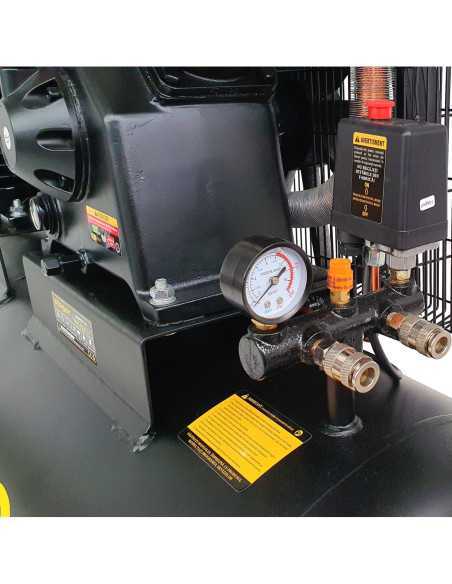 Titan Shop |Compresor aer 200L 10bar 600L/min trifazat angrenare curea Stager HMV0.6/200-10