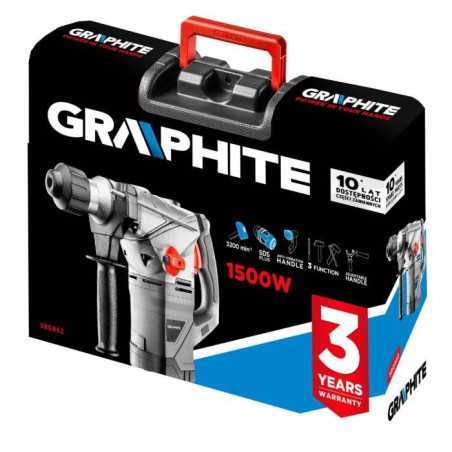 Titan Shop |Ciocan rotopercutor 1500 W 4.5 J  Graphite 58G862
