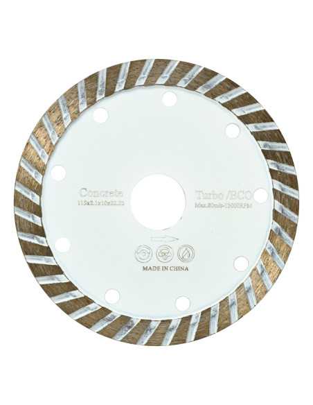 Titan Shop |Disc diamantat Turbo beton 115x22.23x10mm