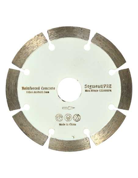 Titan Shop |Disc diamantat beton armat 115x22.23x10mm