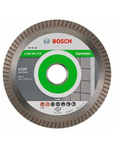 Titan Shop |Disc diamantat Best for Ceramic Extra-Clean Turbo 125x22,23x1,4x7mm
