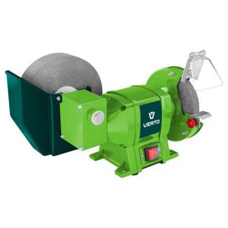 Polizor de banc 250W cu discuri de slefuit 51G452 VERTO