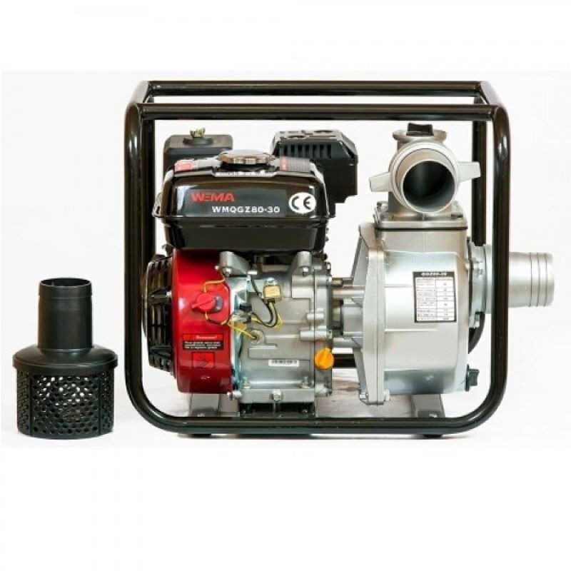 Titan Shop |Motopompa apa curata pe benzina 6.5CP Weima QGZ 80-30