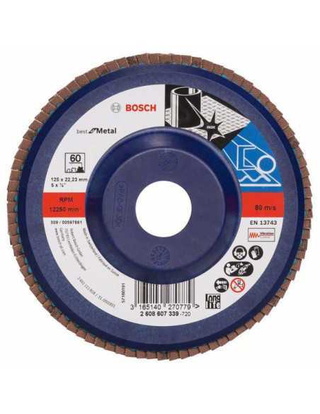 Titan Shop |Disc de slefuire evantai X571 Best for Metal D 125mm G 60