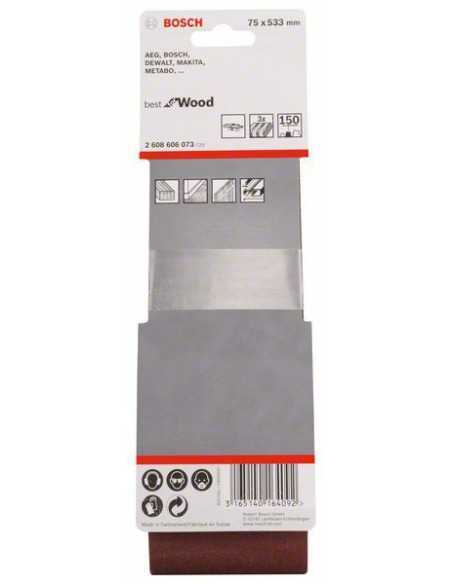 Titan Shop |Set benzi de slefuire X440 75x533mm, 150 set 3 buc.