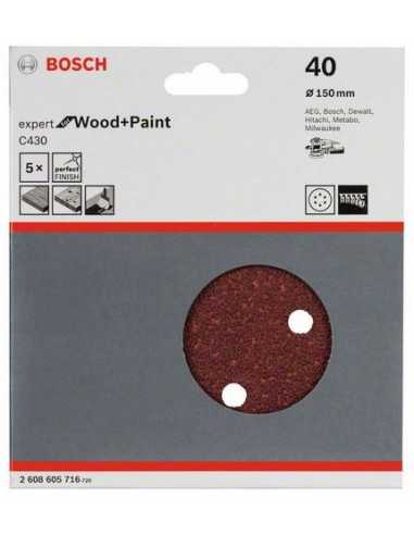 Titan Shop |Foi abrazive C430 150mm, 40 set 5 buc.