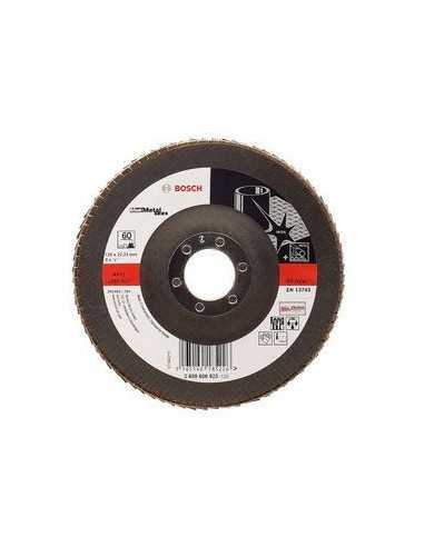 Titan Shop |Disc de slefuire evantai X571, Best for Metal D 180mm G 80, cu degajare