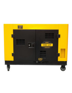 Titan Shop |Generator insonorizat diesel monofazat 10kW, 37A, 3000rpm Stager YDE12T