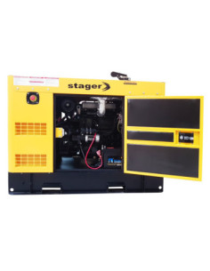 Titan Shop |Generator insonorizat diesel trifazat 16kVA Stager YDY18S3-E 2