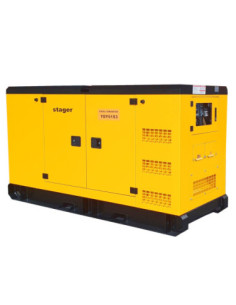 Titan Shop |Generator insonorizat diesel trifazat 55kVA, 79A, 1500rpm Stager YDY61S3