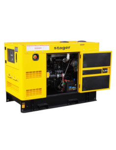 Titan Shop |Generator insonorizat diesel monofazat 15kW, 57A, 1500rpm Stager YDY15S-E 2