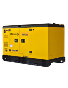 Titan Shop |Generator insonorizat diesel monofazat 20kVA, 87A, 1500rpm Stager YDY22S 2